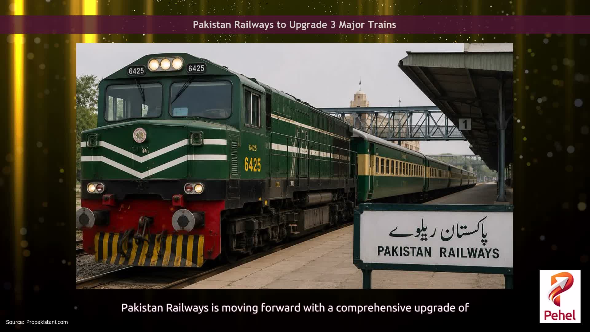 Pakistan Railways to Upgrade 3 Major Trains