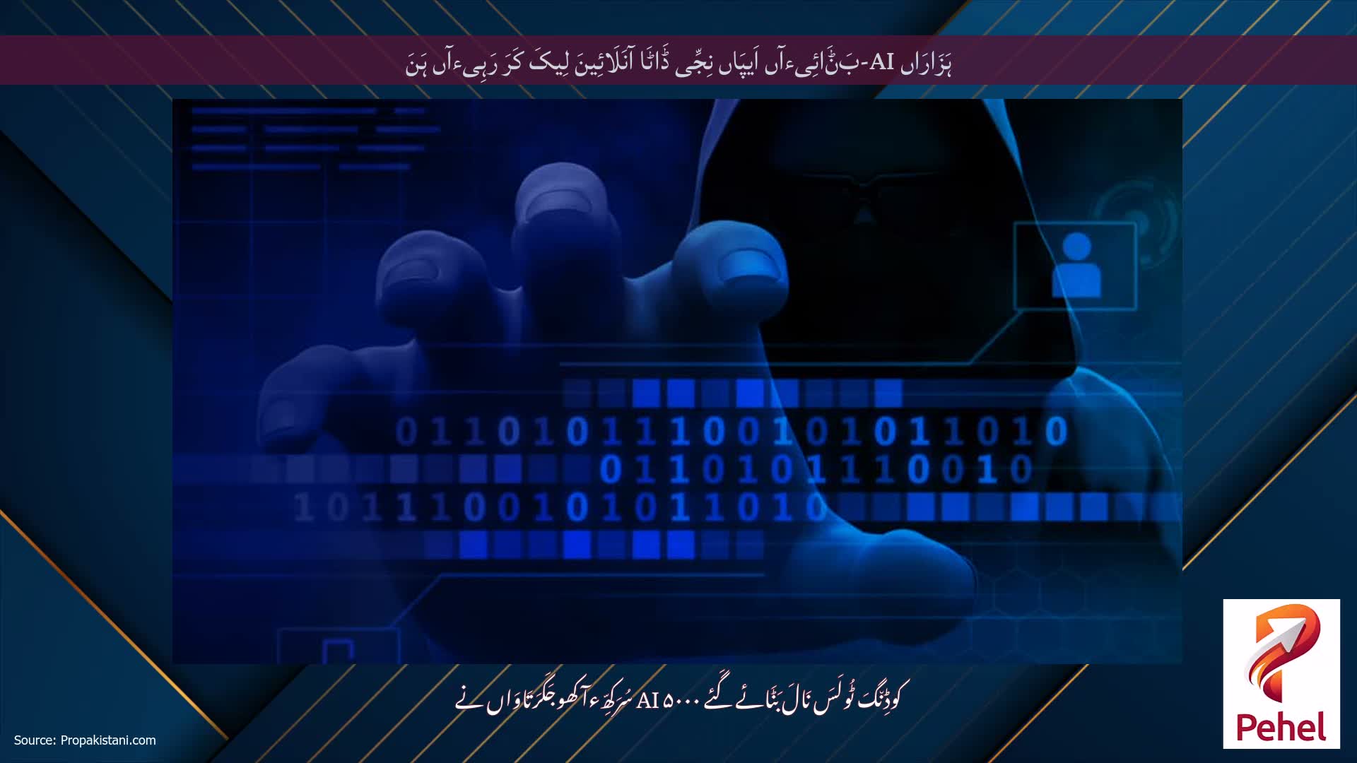 ہَزَارَاں AI-بَݨَائِیءآں اَیپَاں نِجِّی ڈَاٹَا آنَلَائِینَ لِیکَ کَرَ رَہِیءآں ہَنَ