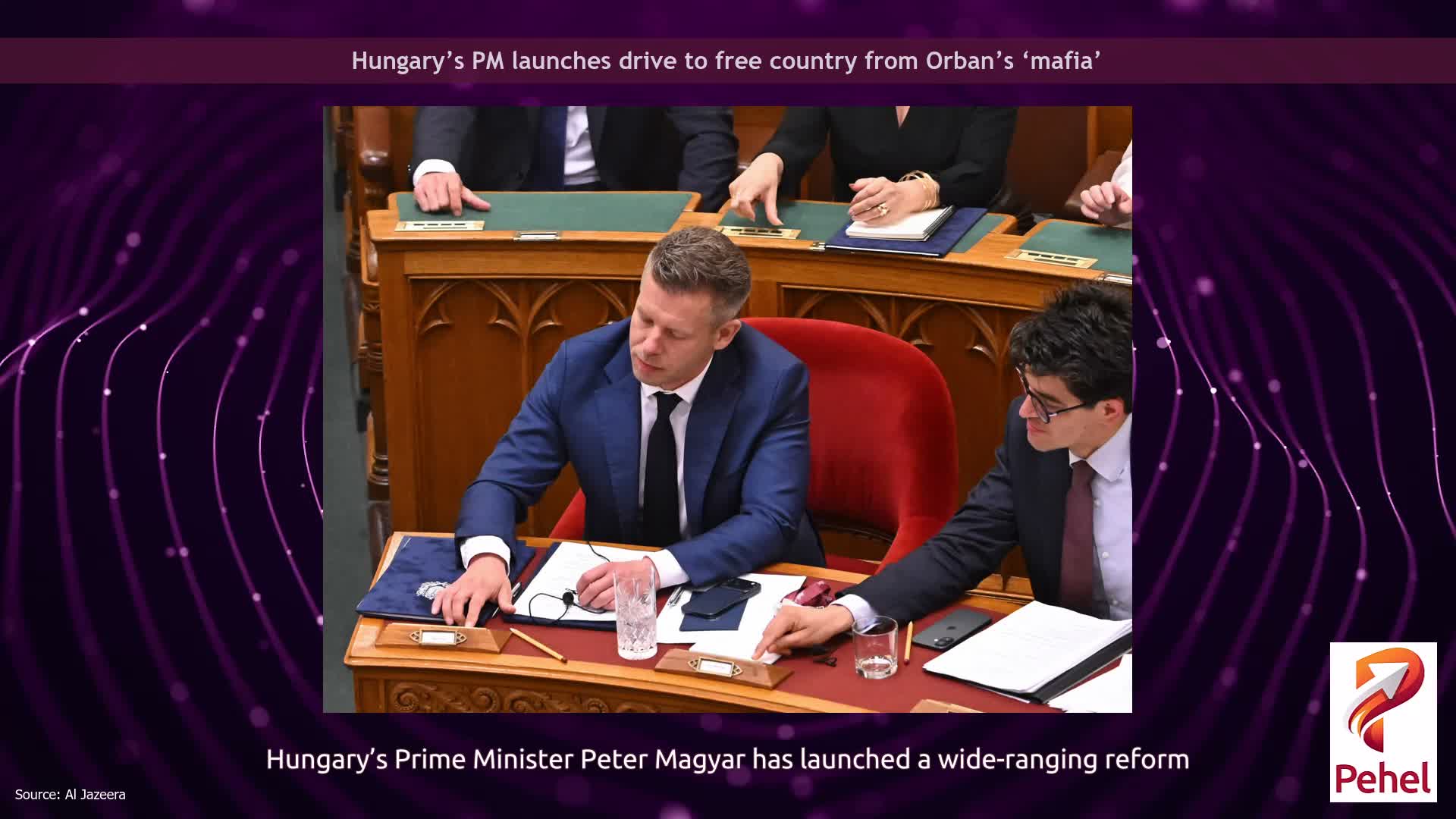 Hungary’s PM launches drive to free country from Orban’s ‘mafia’