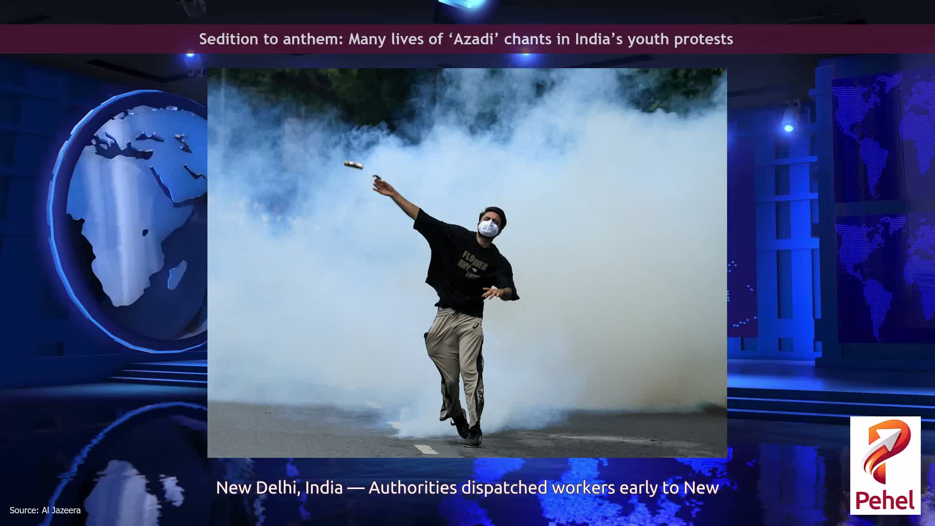 Sedition to anthem: Many lives of ‘Azadi’ chants in India’s youth protests
