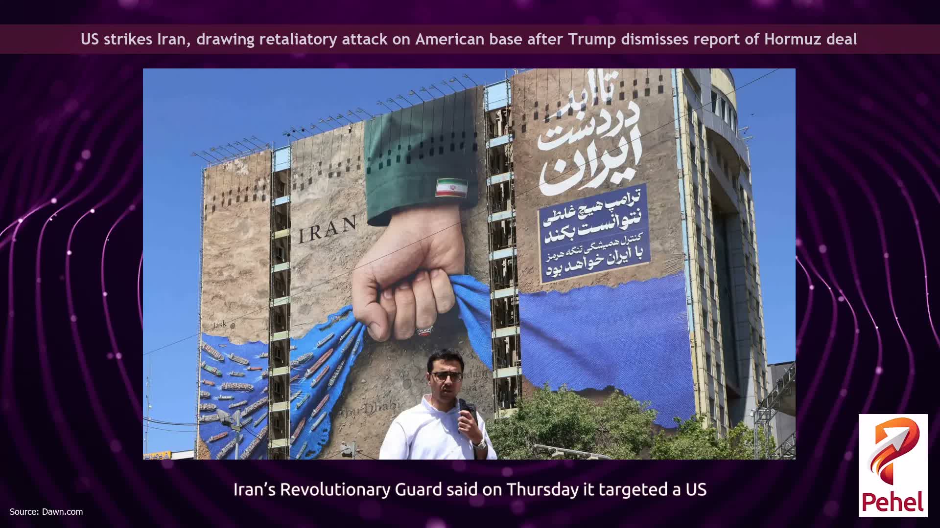US strikes Iran, drawing retaliatory attack on American base after Trump dismisses report of Hormuz deal