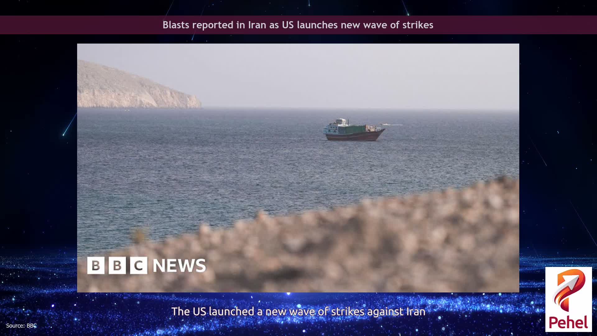 Blasts reported in Iran as US launches new wave of strikes