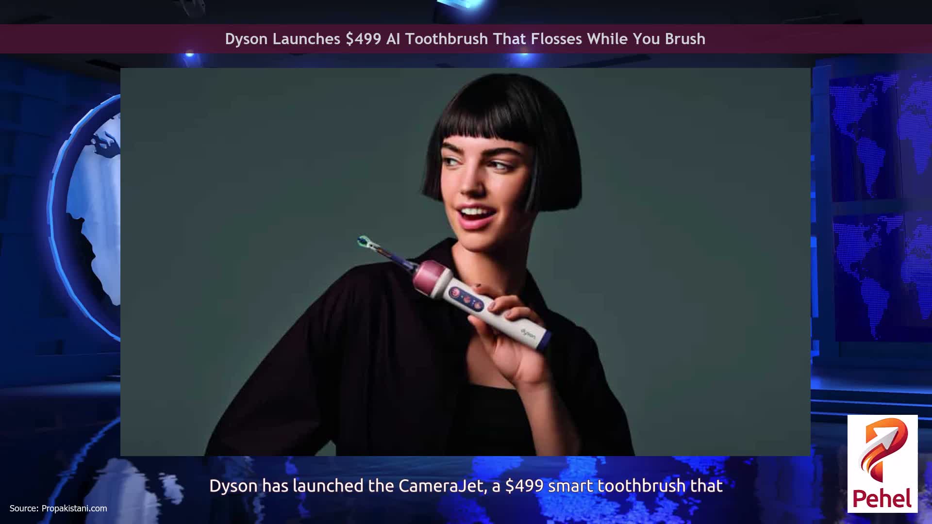Dyson Launches $499 AI Toothbrush That Flosses While You Brush