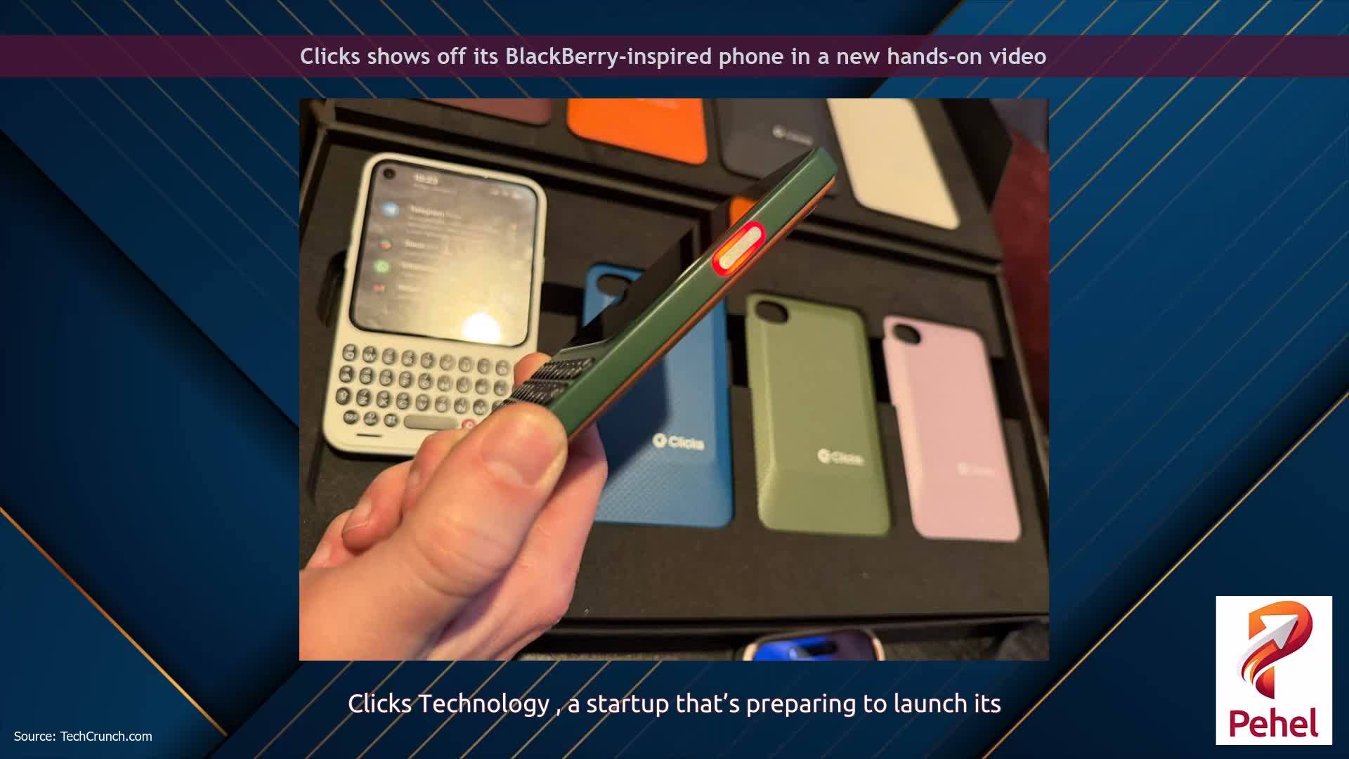 Clicks shows off its BlackBerry-inspired phone in a new hands-on video