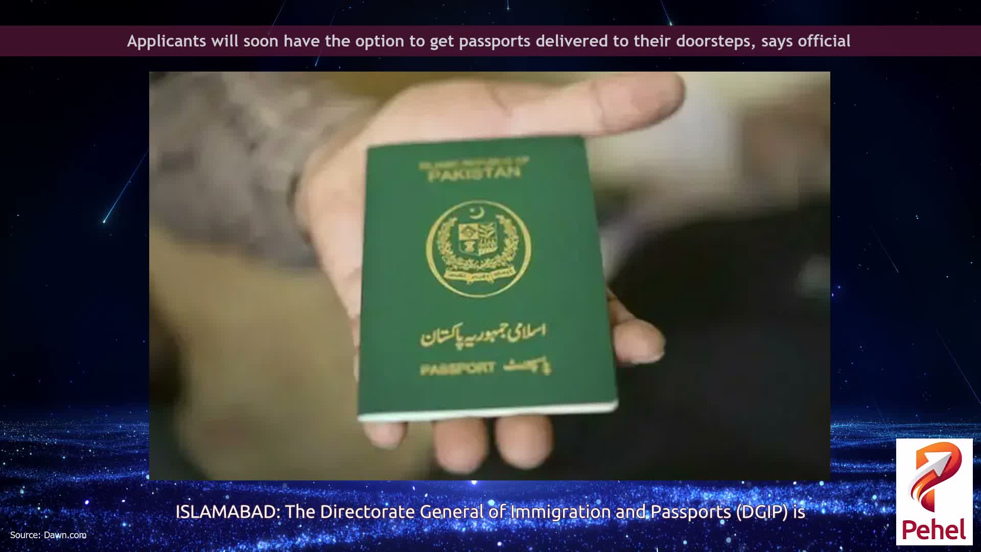 Applicants will soon have the option to get passports delivered to their doorsteps, says official