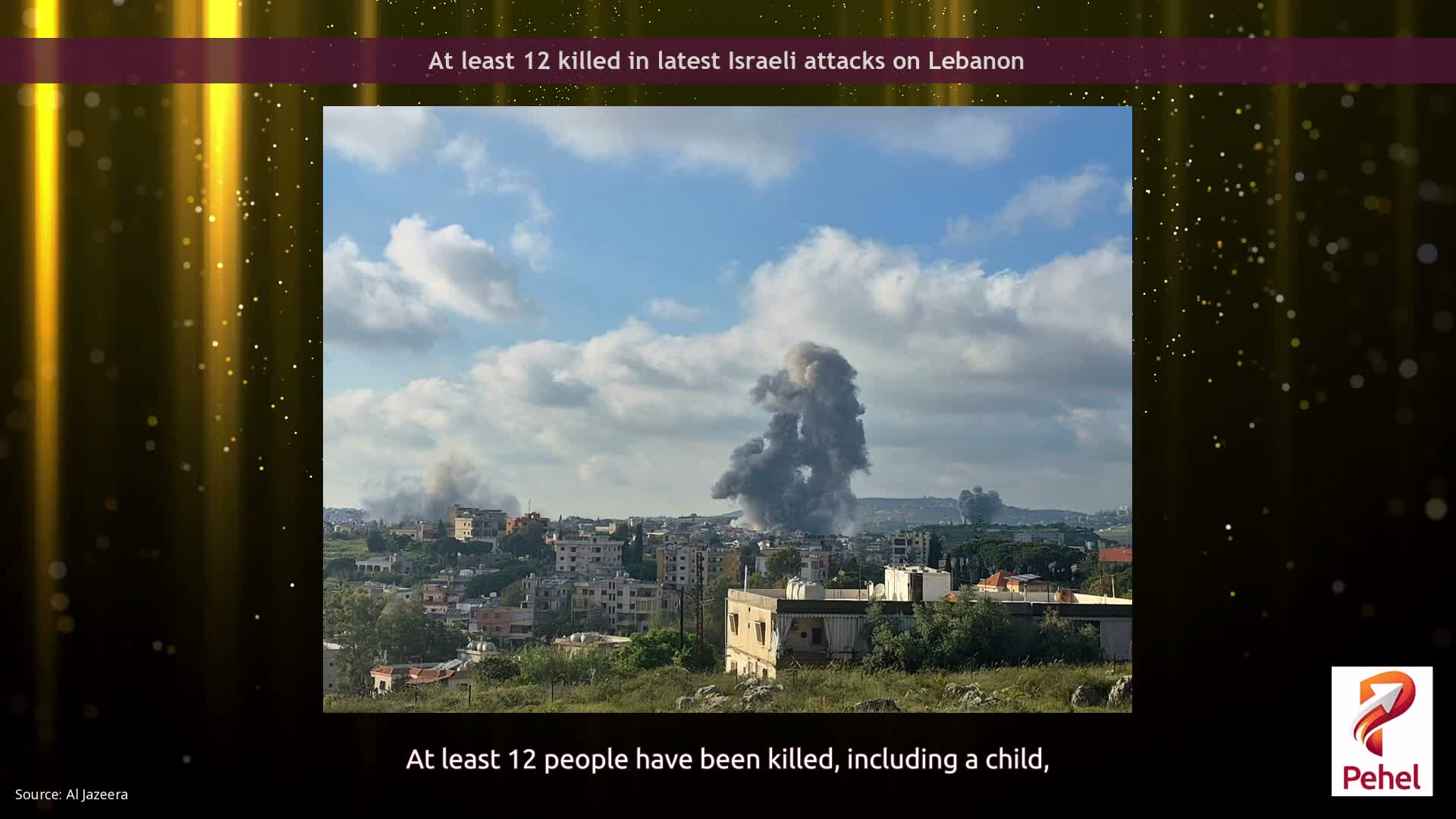 At least 12 killed in latest Israeli attacks on Lebanon