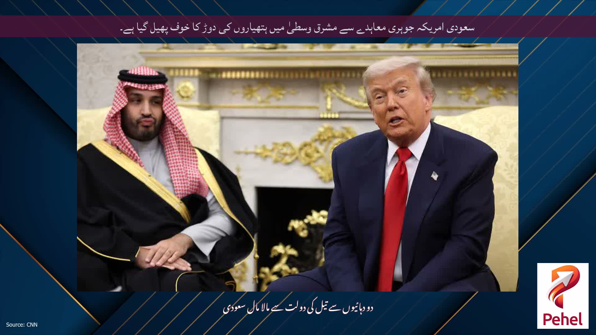سعودی امریکہ جوہری معاہدے سے مشرق وسطیٰ میں ہتھیاروں کی دوڑ کا خوف پھیل گیا ہے۔