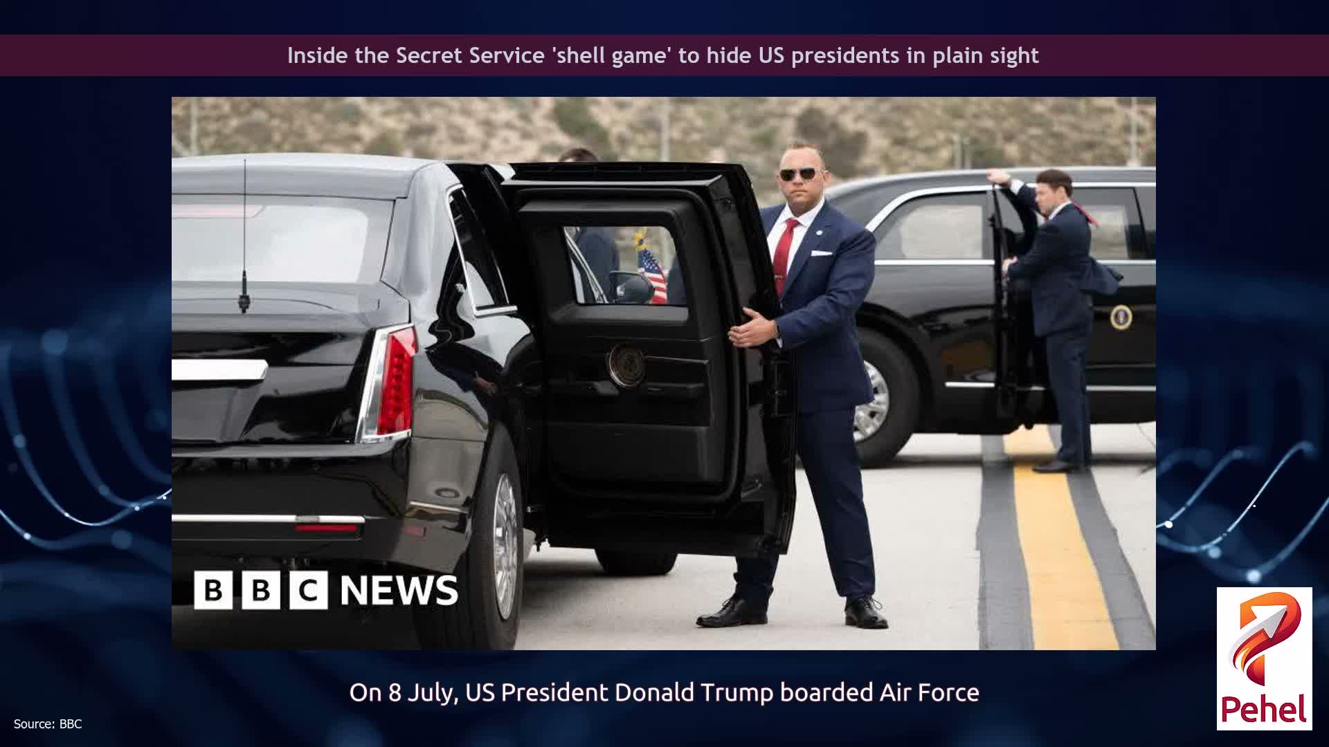 Inside the Secret Service 'shell game' to hide US presidents in plain sight