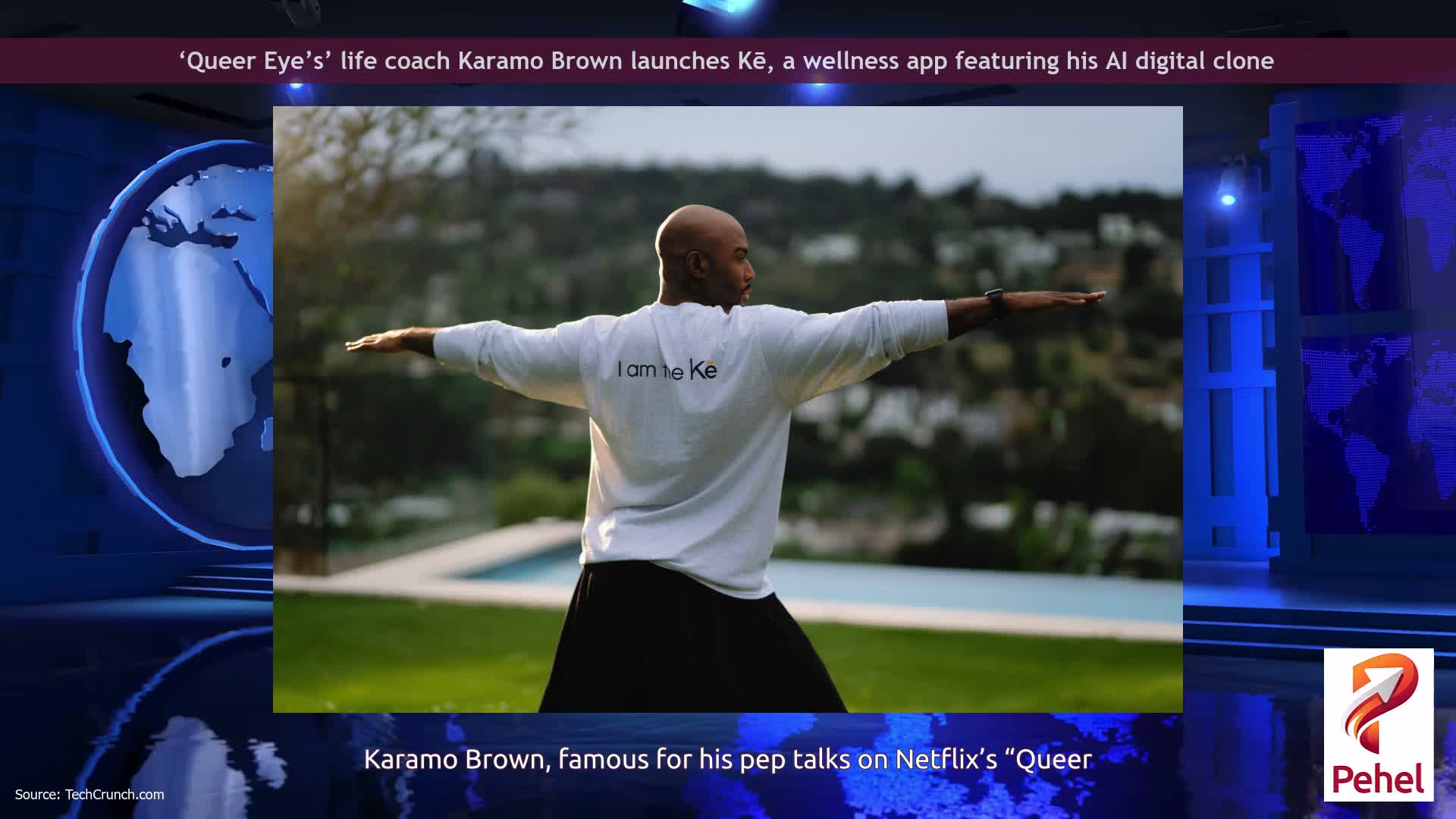 ‘Queer Eye’s’ life coach Karamo Brown launches Kē, a wellness app featuring his AI digital clone