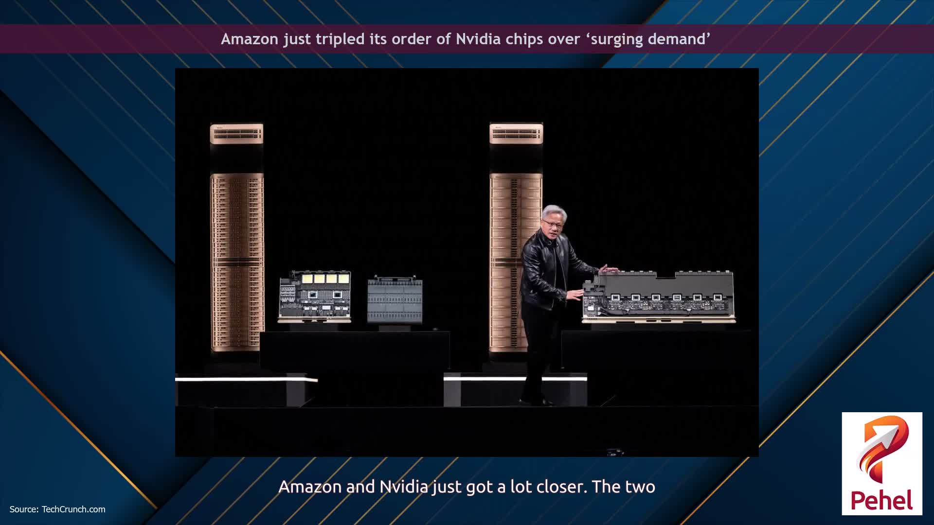 Amazon just tripled its order of Nvidia chips over ‘surging demand’