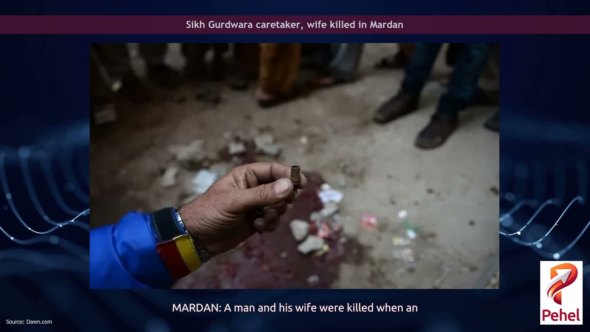 Sikh Gurdwara caretaker, wife killed in Mardan