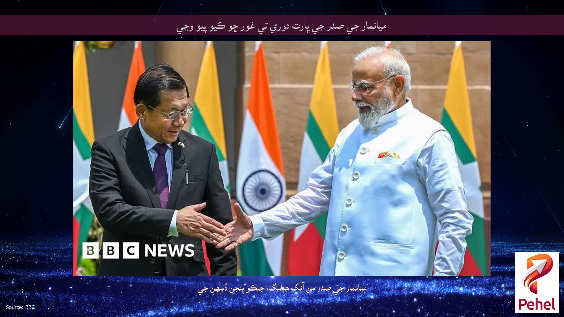 ميانمار جي صدر جي ڀارت دوري تي غور ڇو ڪيو پيو وڃي
