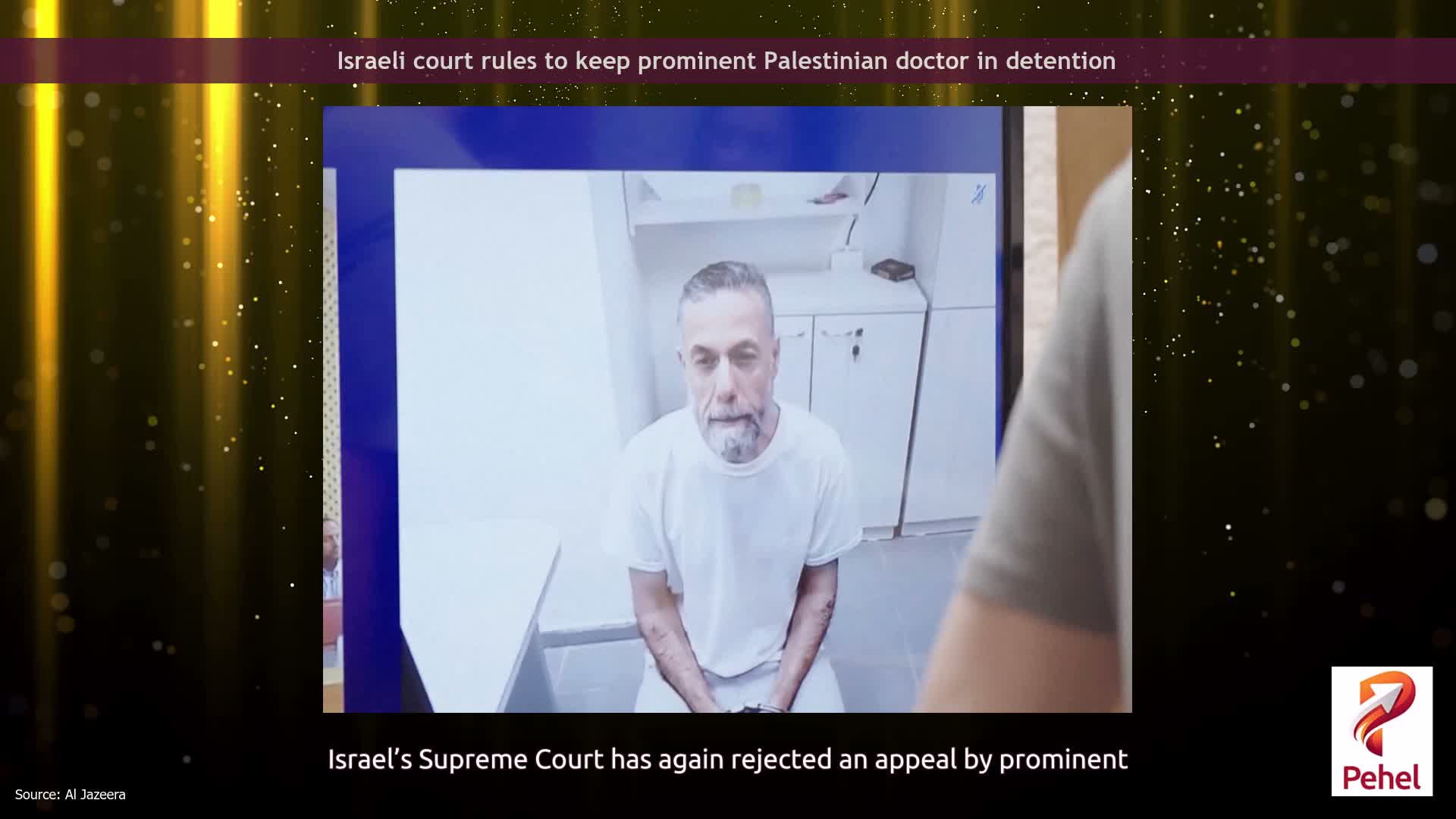 Israeli court rules to keep prominent Palestinian doctor in detention