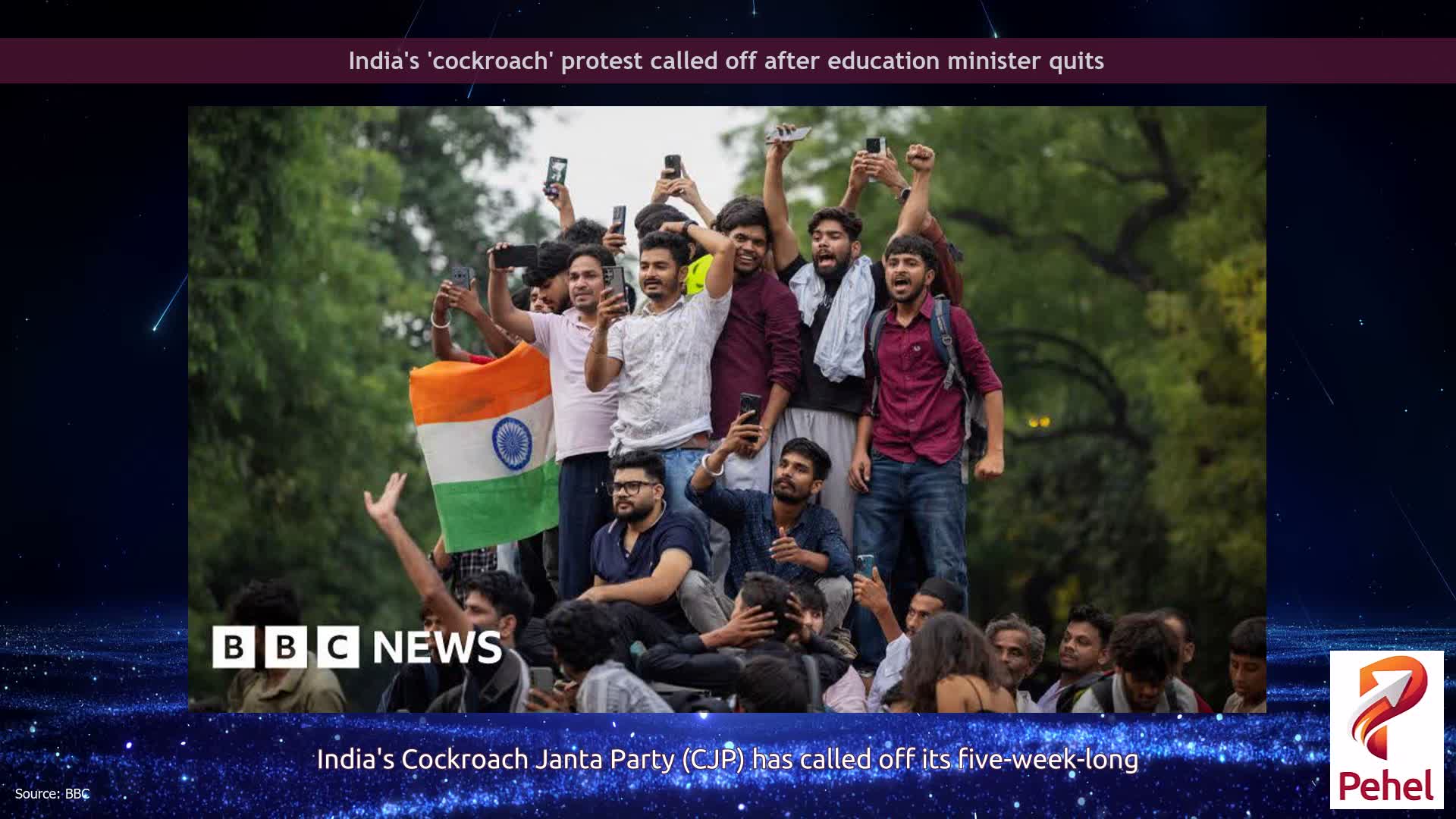 India's 'cockroach' protest called off after education minister quits