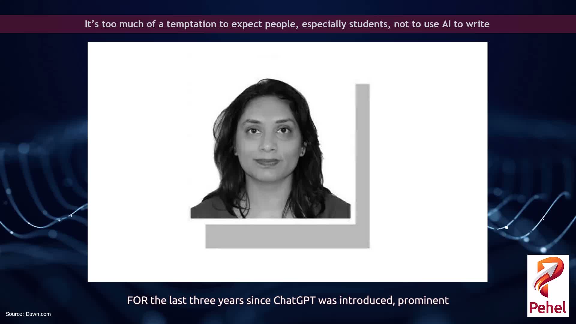 It’s too much of a temptation to expect people, especially students, not to use AI to write