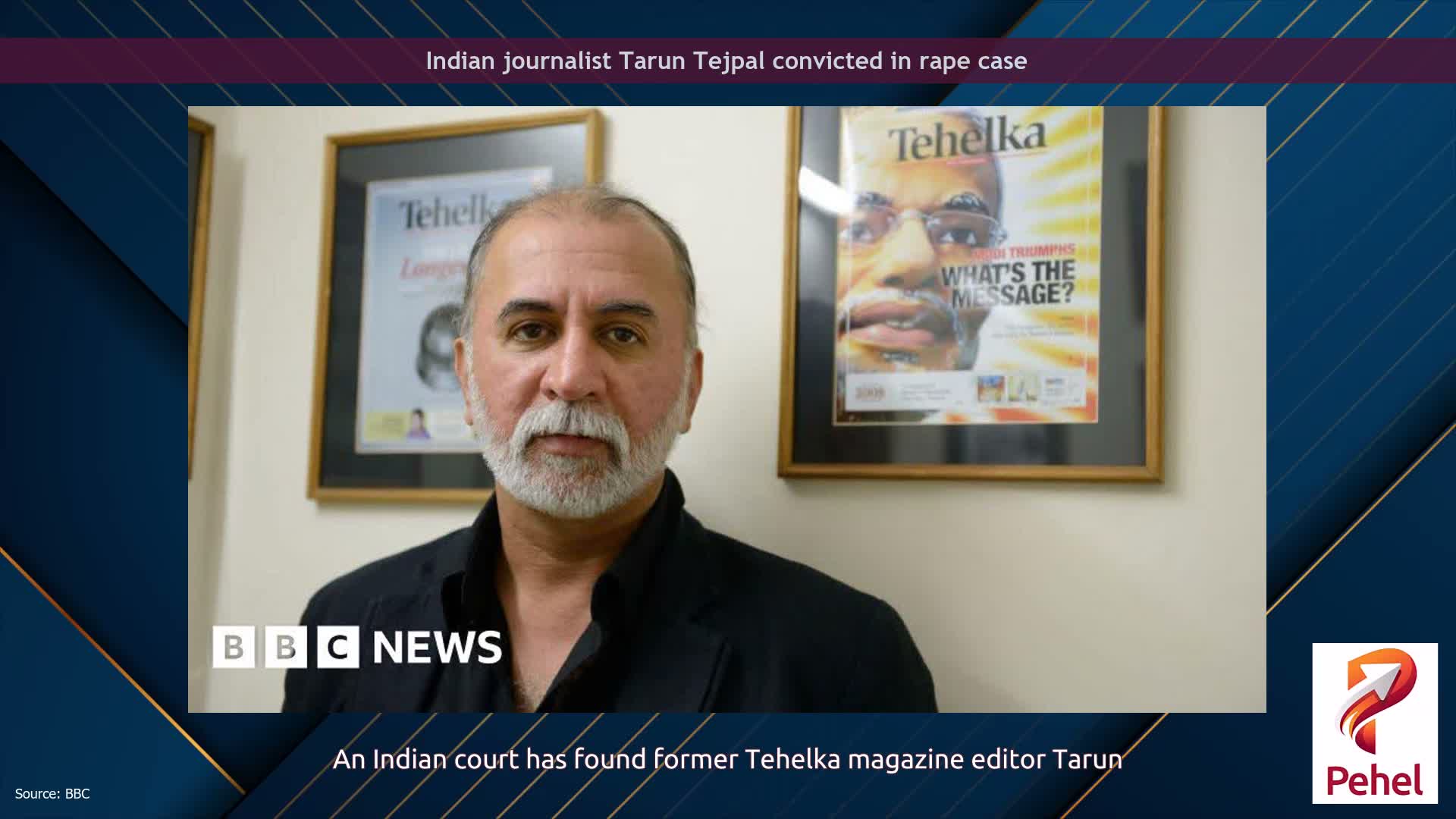 Indian journalist Tarun Tejpal convicted in rape case