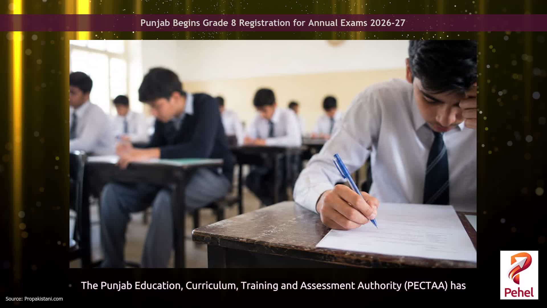 Punjab Begins Grade 8 Registration for Annual Exams 2026-27