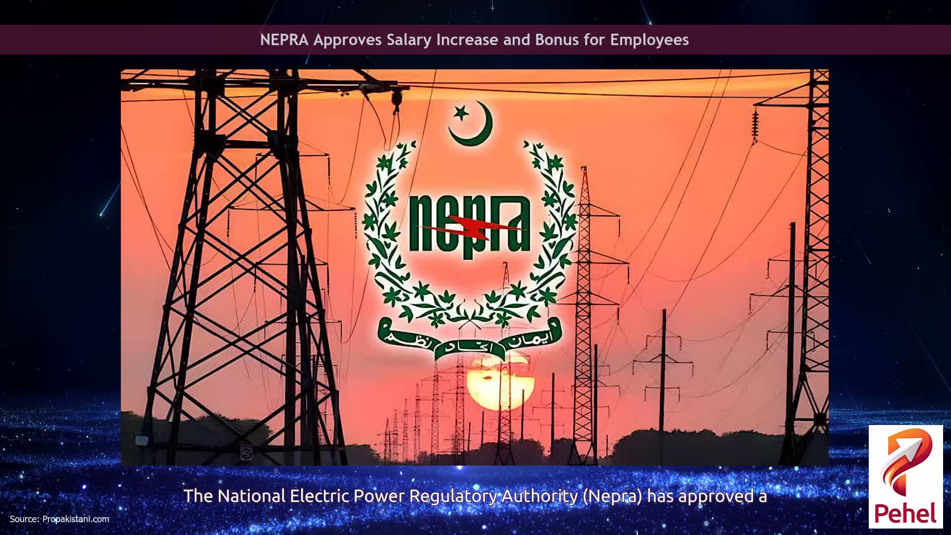 NEPRA Approves Salary Increase and Bonus for Employees