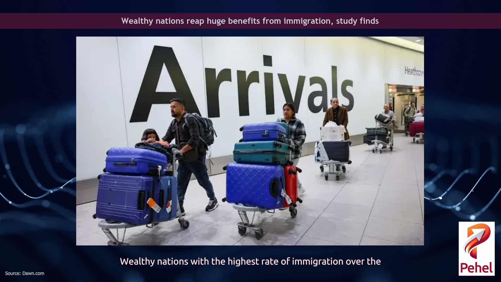 Wealthy nations reap huge benefits from immigration, study finds