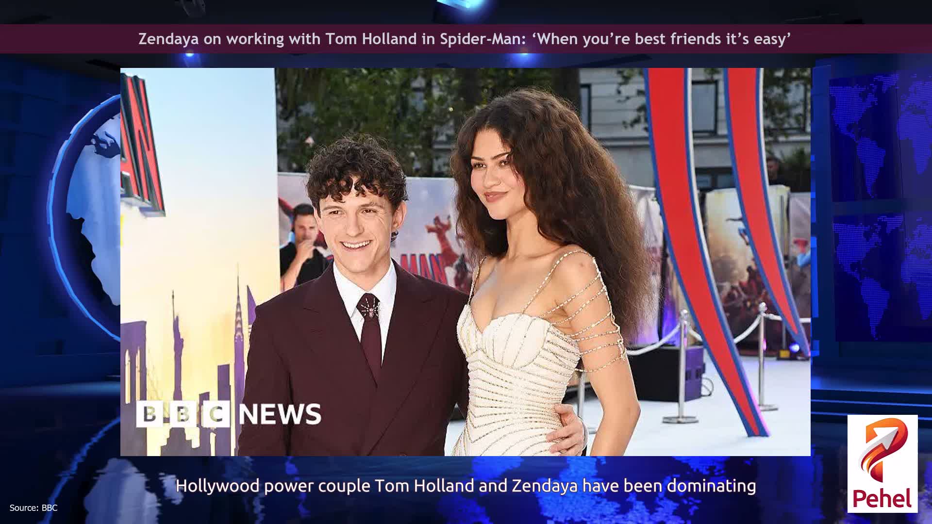 Zendaya on working with Tom Holland in Spider-Man: ‘When you’re best friends it’s easy’