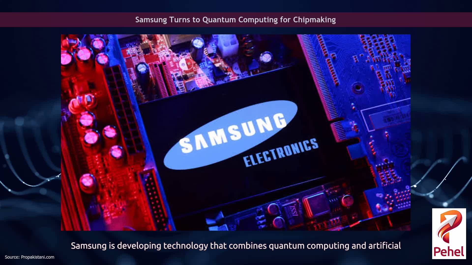 Samsung Turns to Quantum Computing for Chipmaking