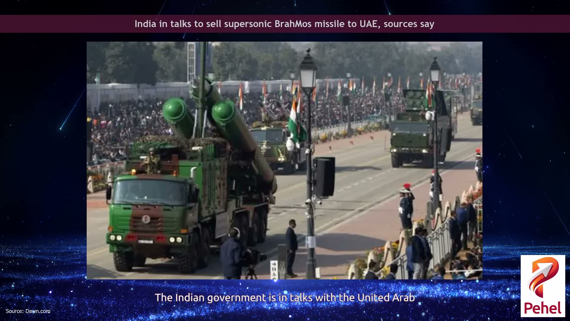 India in talks to sell supersonic BrahMos missile to UAE, sources say