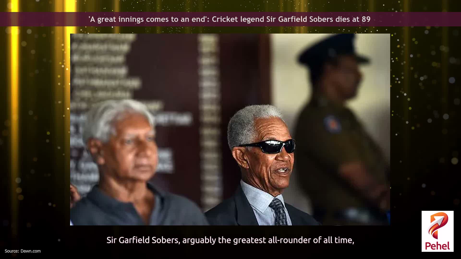 'A great innings comes to an end': Cricket legend Sir Garfield Sobers dies at 89