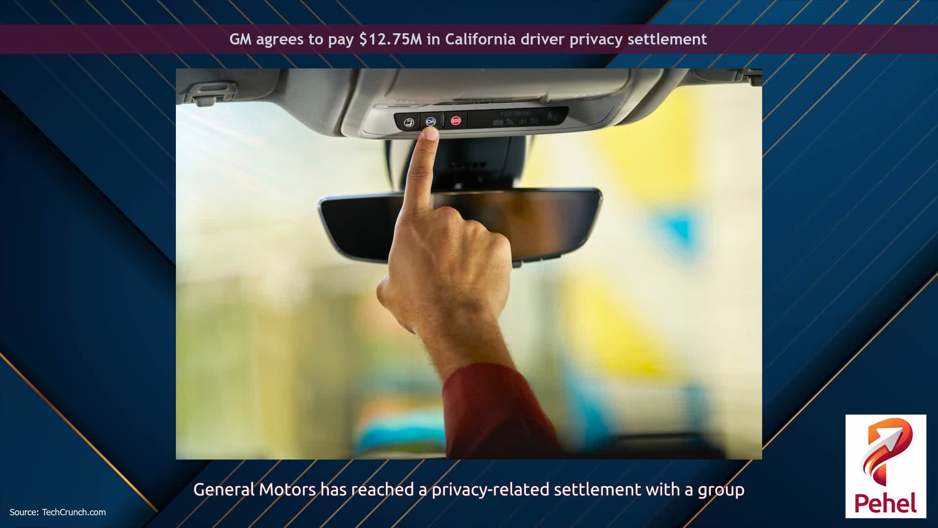 GM agrees to pay $12.75M in California driver privacy settlement