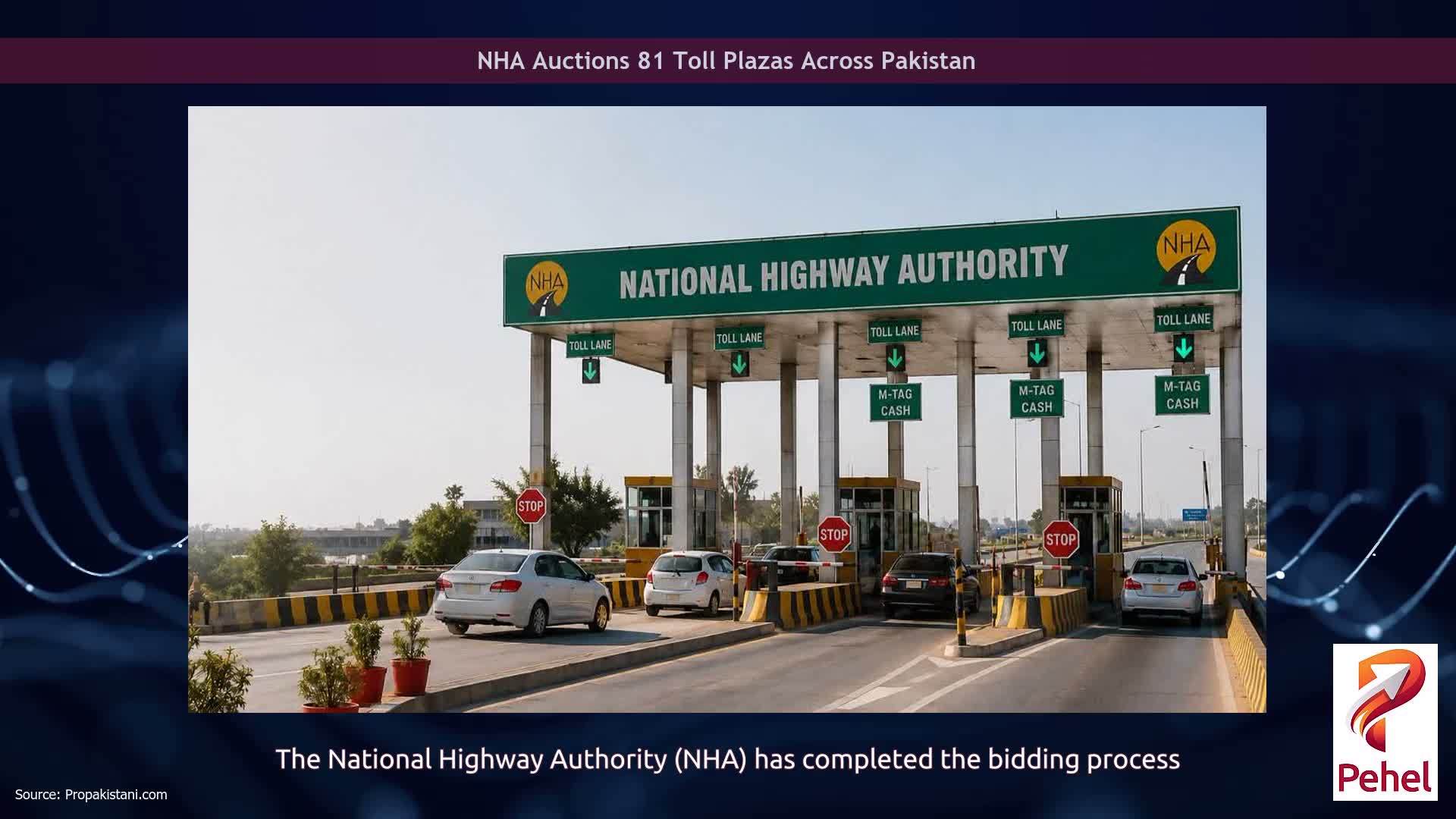 NHA Auctions 81 Toll Plazas Across Pakistan