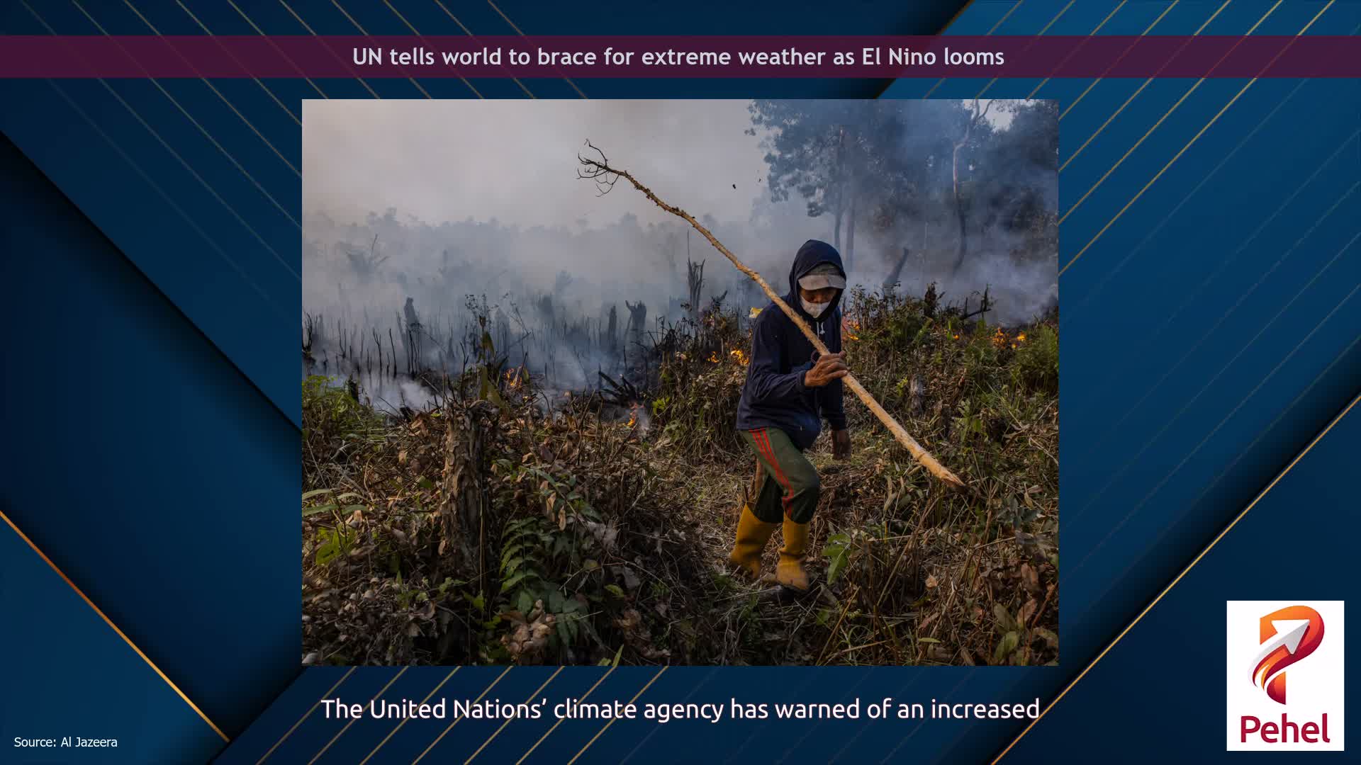 UN tells world to brace for extreme weather as El Nino looms