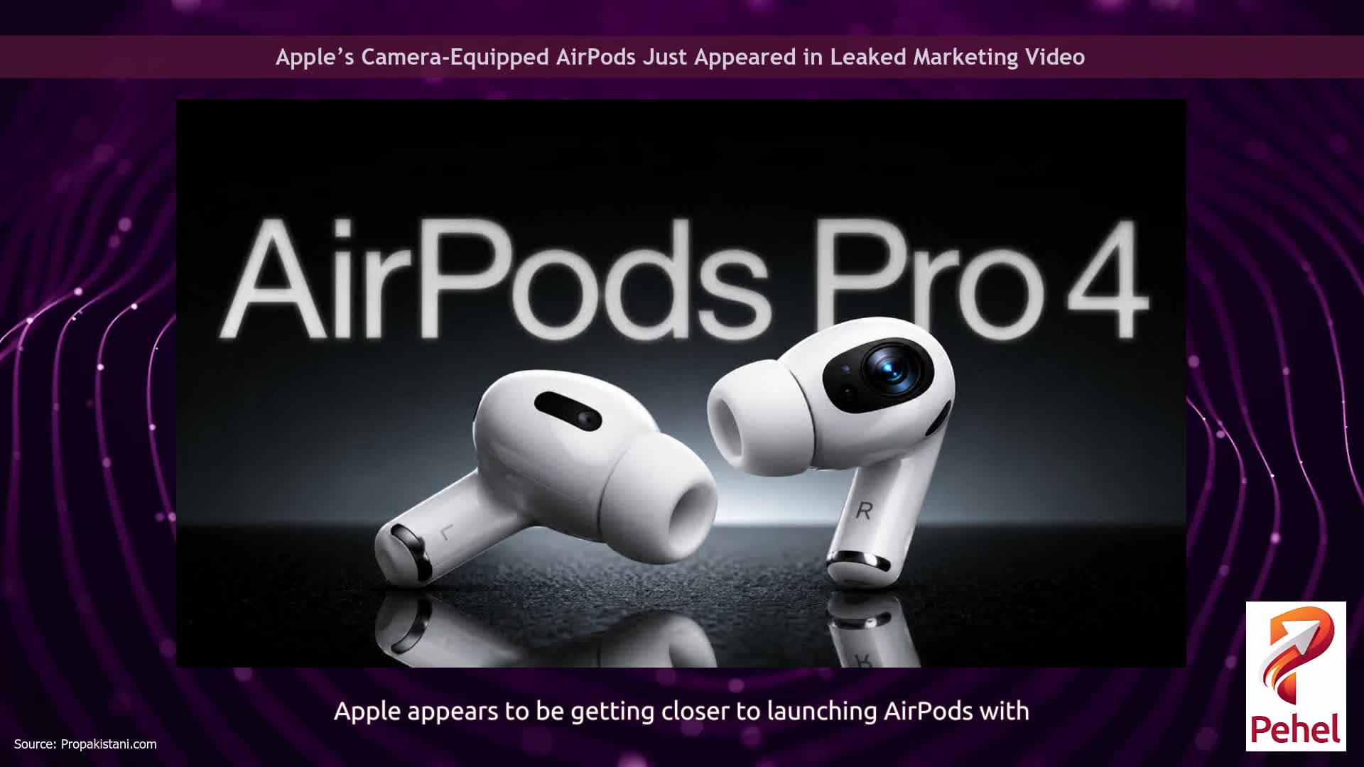 Apple’s Camera-Equipped AirPods Just Appeared in Leaked Marketing Video