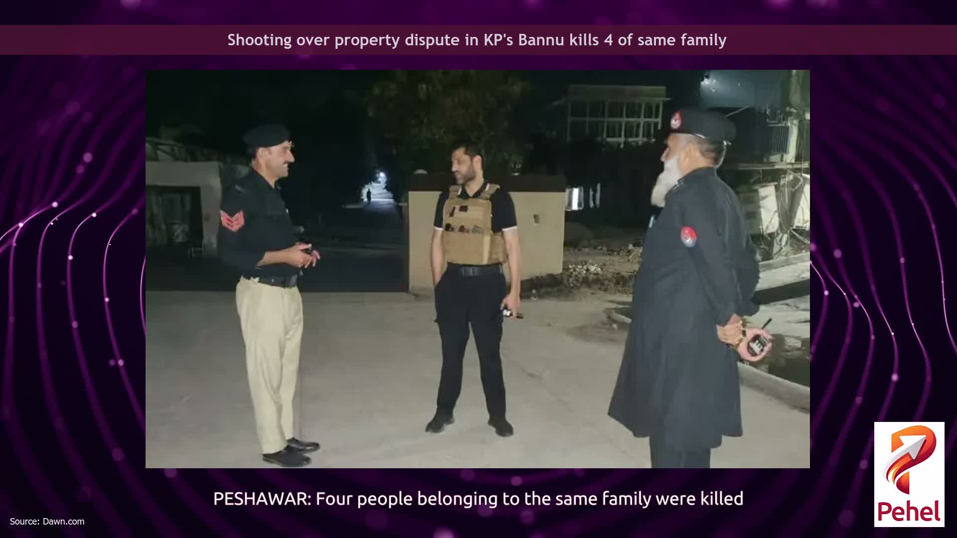 Shooting over property dispute in KP's Bannu kills 4 of same family