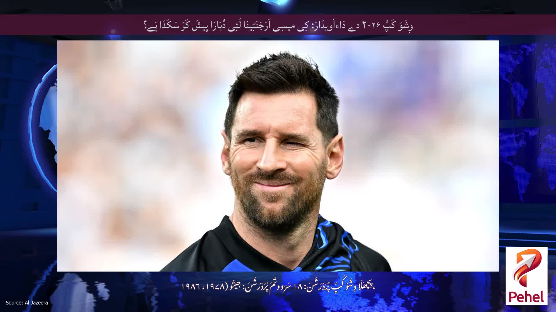 وِشَوَ کَپَّ ۲۰۲۶ دے دَاءاَویدَارَ: کِی میسِی اَرَجَنَٹِینَا لَئِی دُبَارَا پیشَ کَرَ سَکَدَا ہَے؟