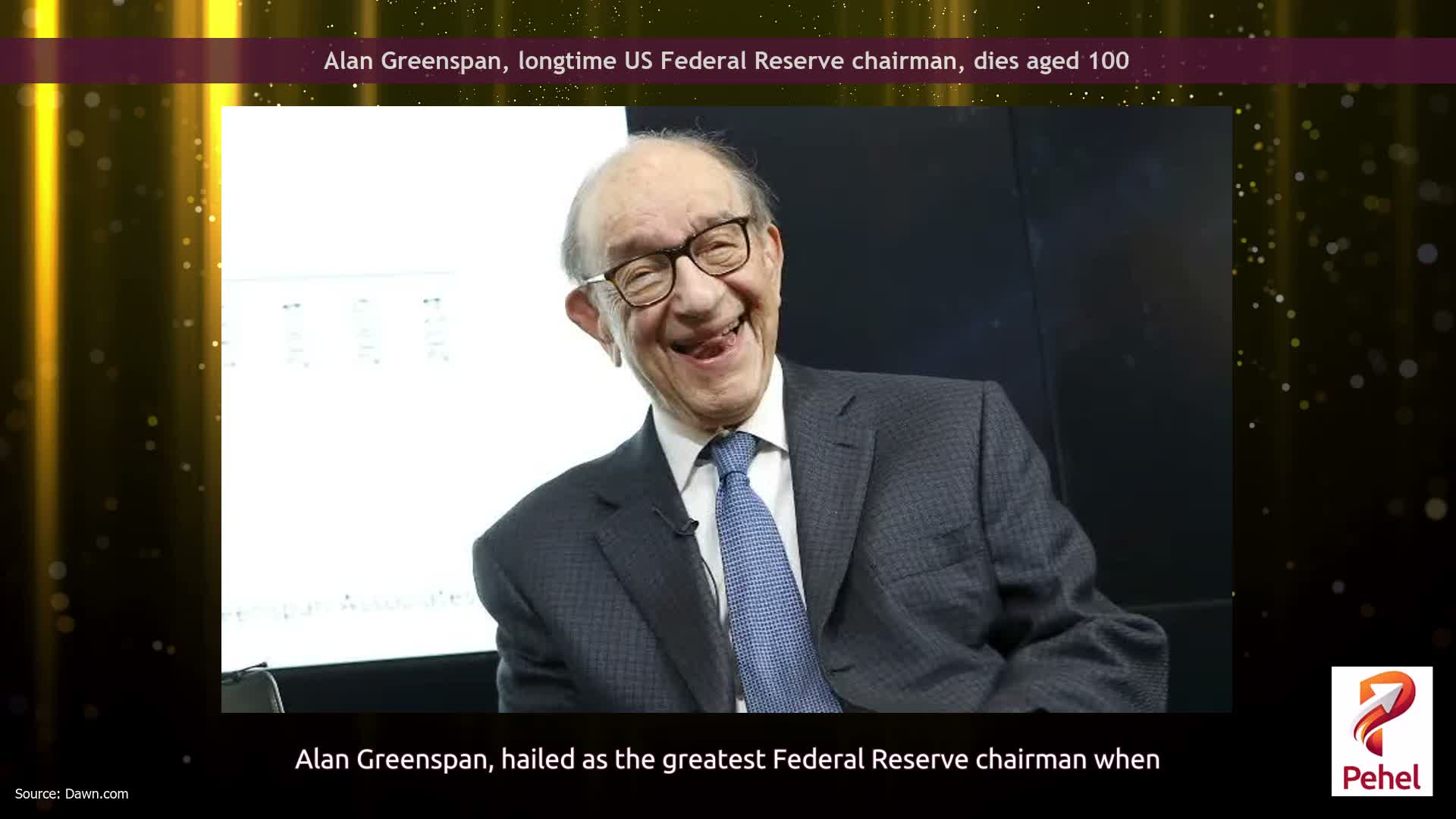 Alan Greenspan, longtime US Federal Reserve chairman, dies aged 100