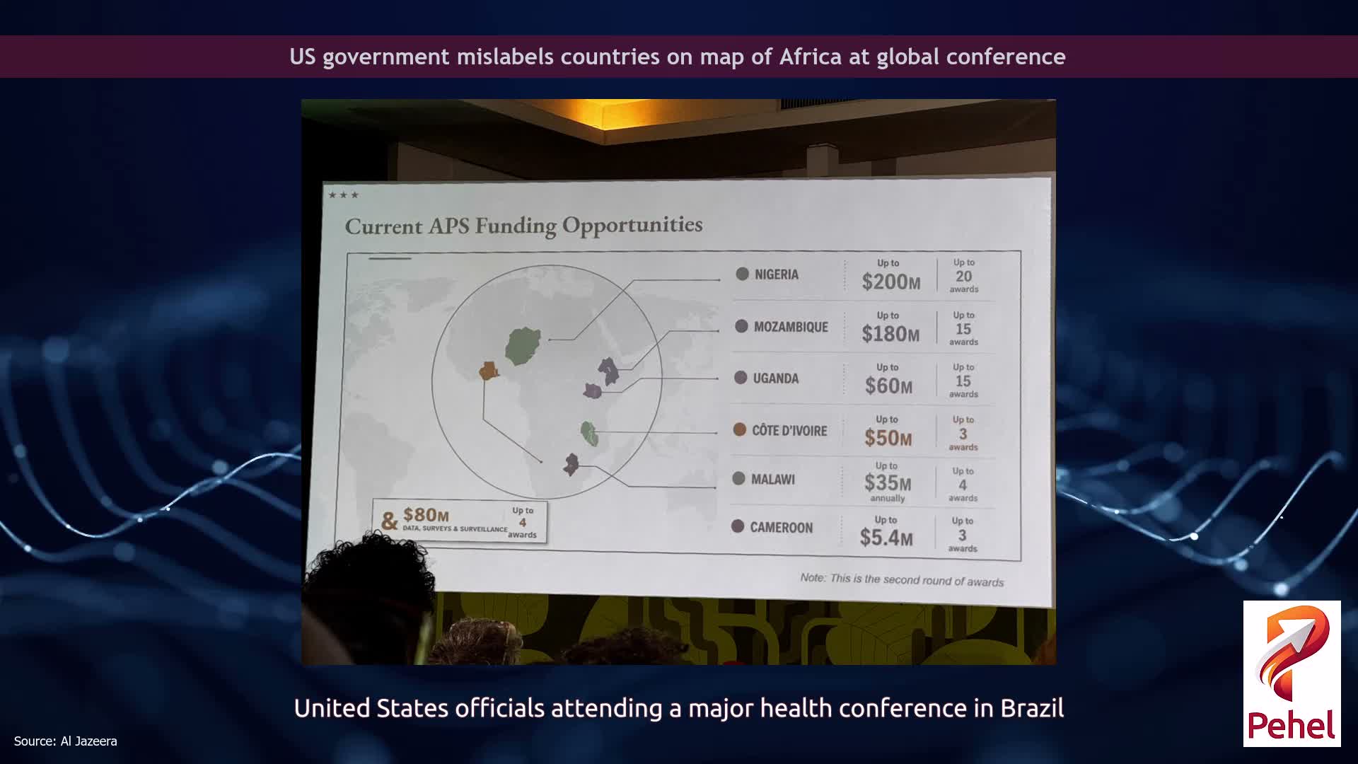 US government mislabels countries on map of Africa at global conference