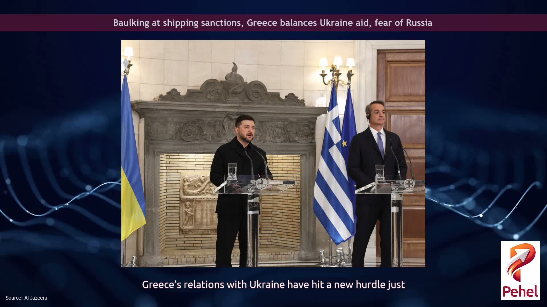 Baulking at shipping sanctions, Greece balances Ukraine aid, fear of Russia