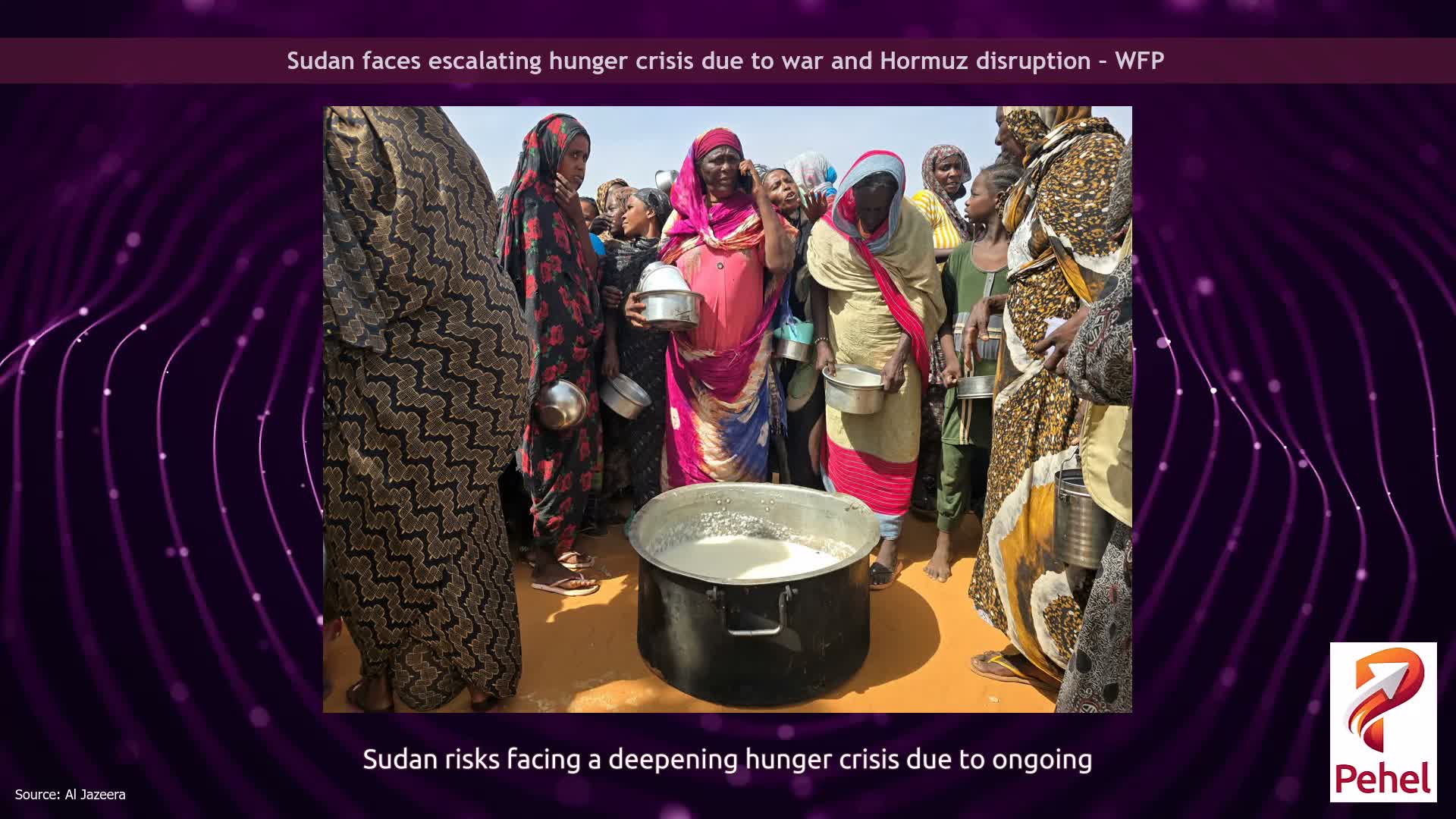 Sudan faces escalating hunger crisis due to war and Hormuz disruption – WFP