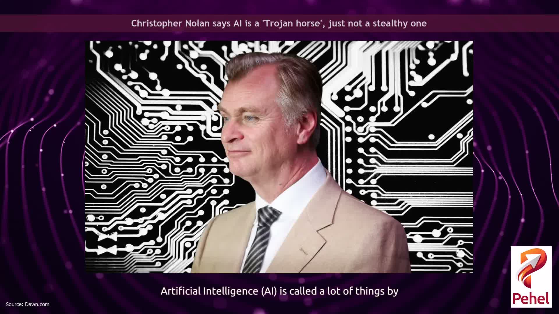 Christopher Nolan says AI is a 'Trojan horse', just not a stealthy one