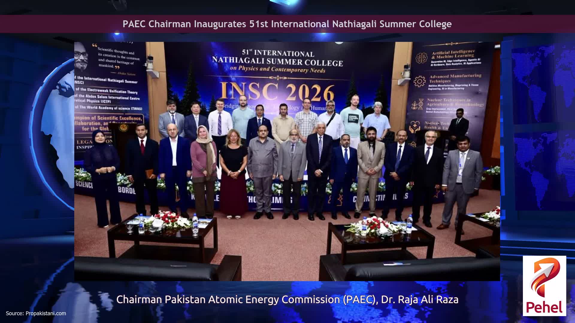 PAEC Chairman Inaugurates 51st International Nathiagali Summer College