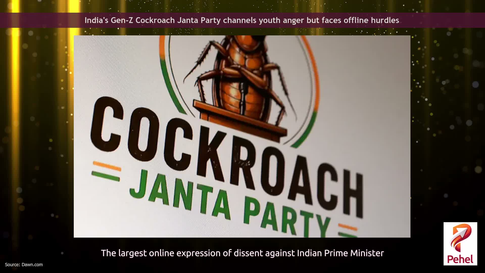 India's Gen-Z Cockroach Janta Party channels youth anger but faces offline hurdles