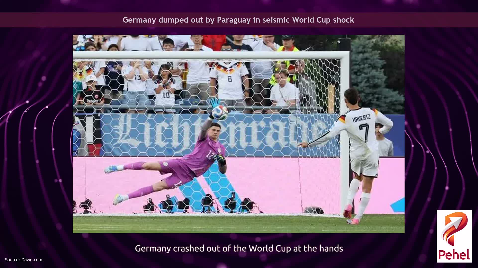 Germany dumped out by Paraguay in seismic World Cup shock