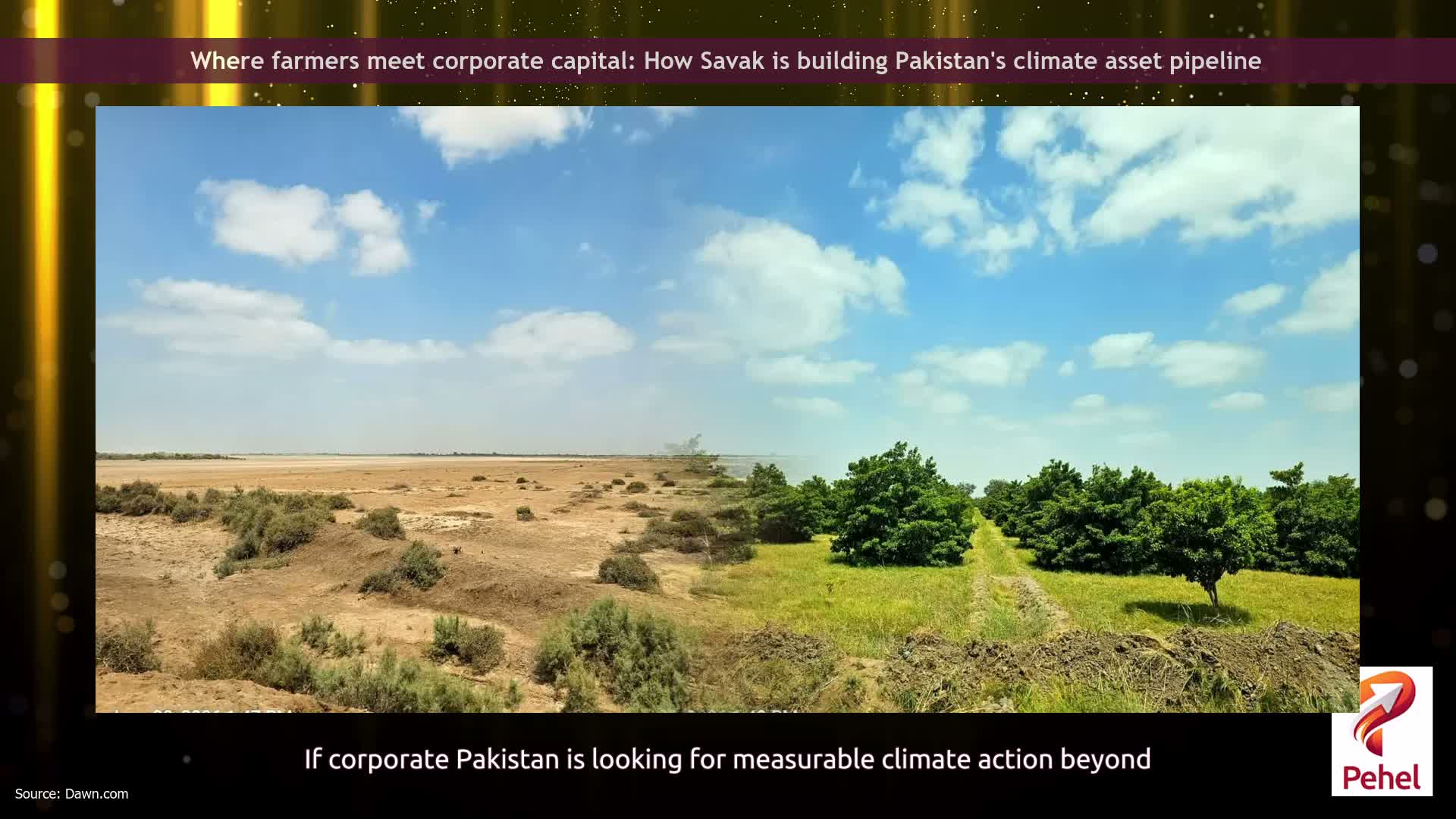 Where farmers meet corporate capital: How Savak is building Pakistan's climate asset pipeline