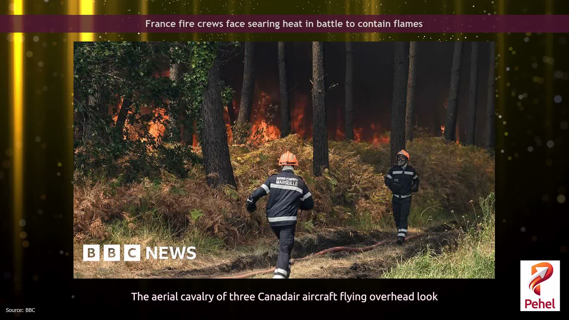 France fire crews face searing heat in battle to contain flames