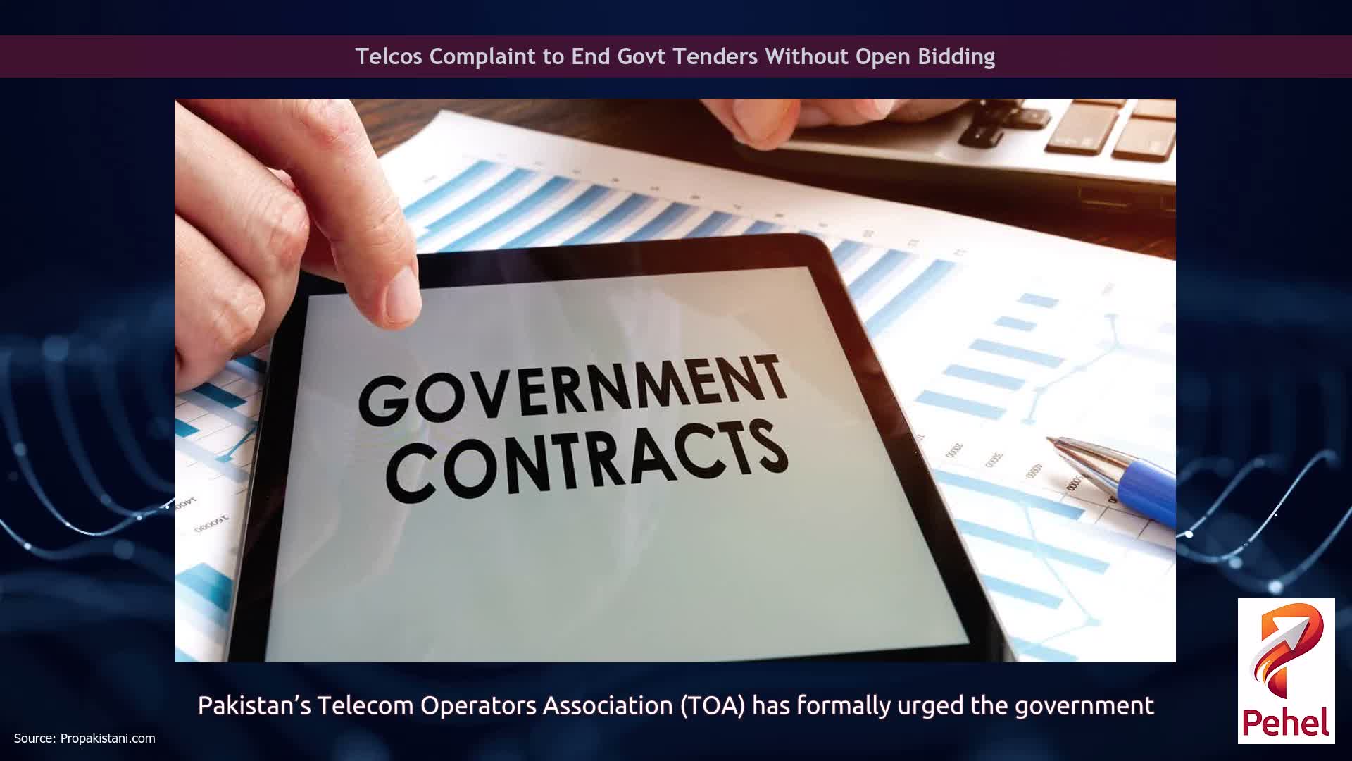 Telcos Complaint to End Govt Tenders Without Open Bidding