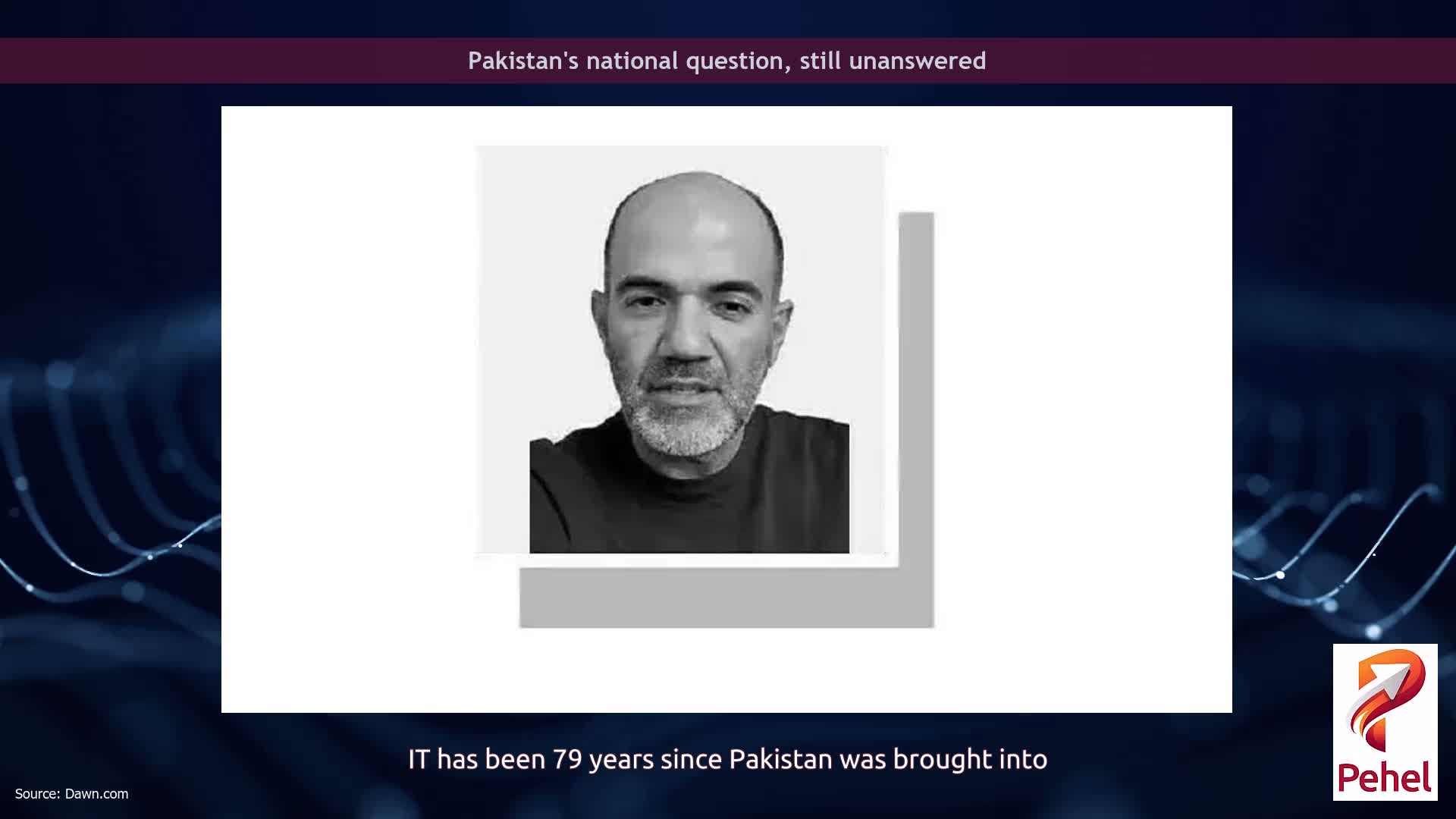 Pakistan's national question, still unanswered