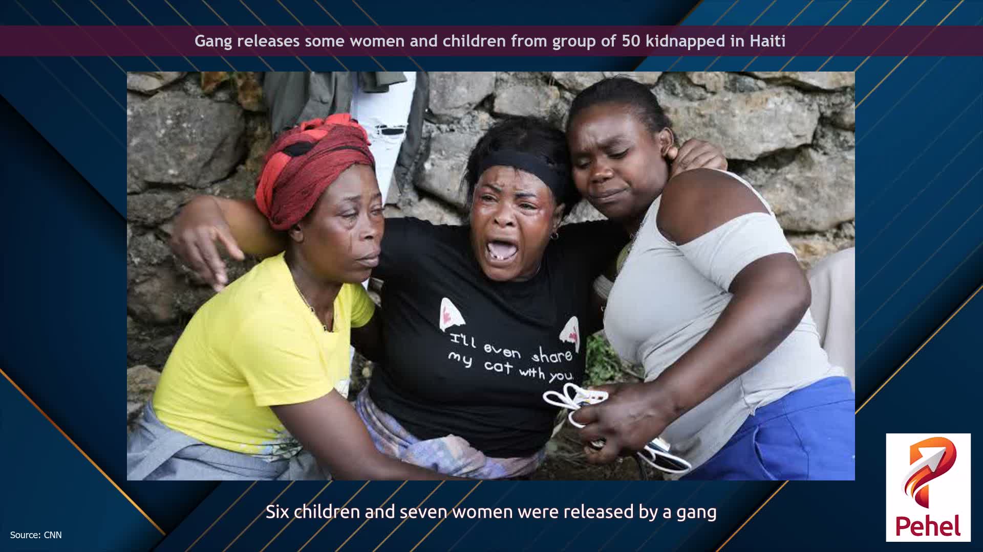 Gang releases some women and children from group of 50 kidnapped in Haiti