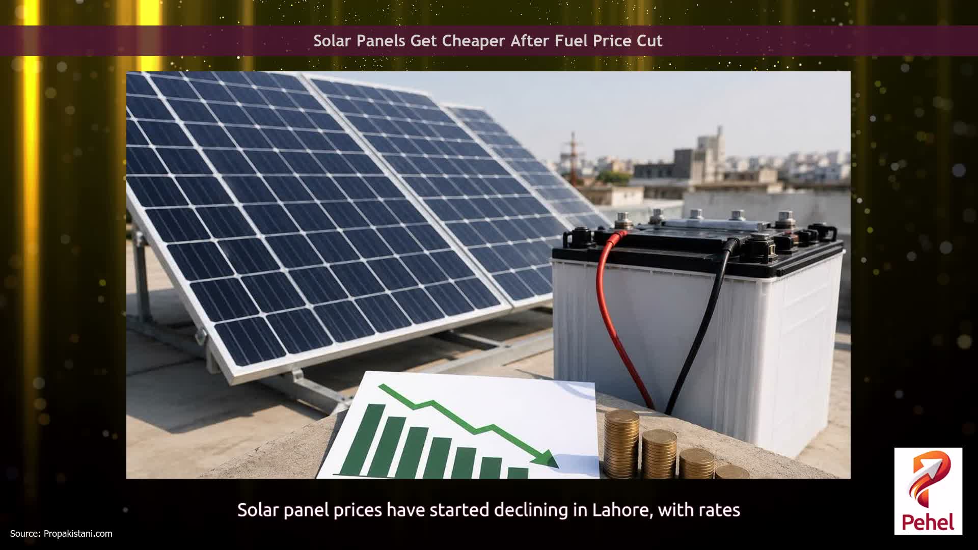 Solar Panels Get Cheaper After Fuel Price Cut