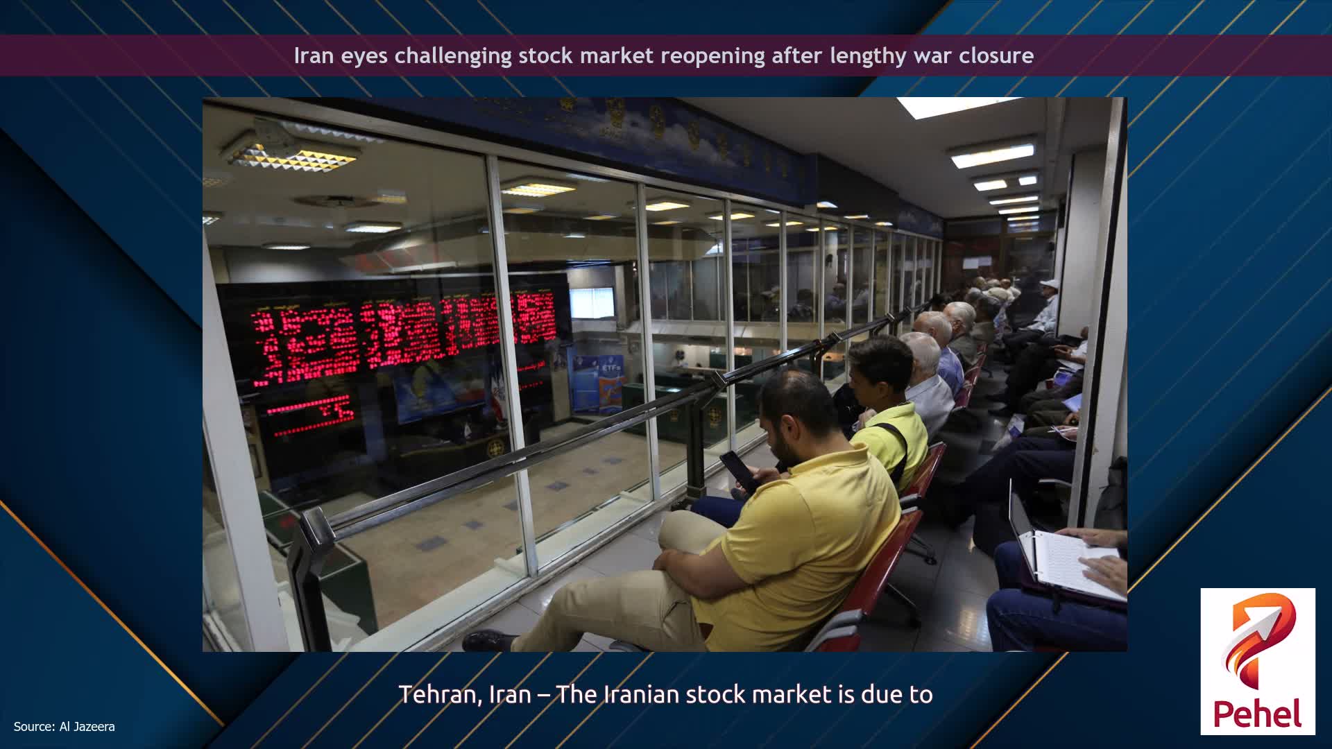 Iran eyes challenging stock market reopening after lengthy war closure