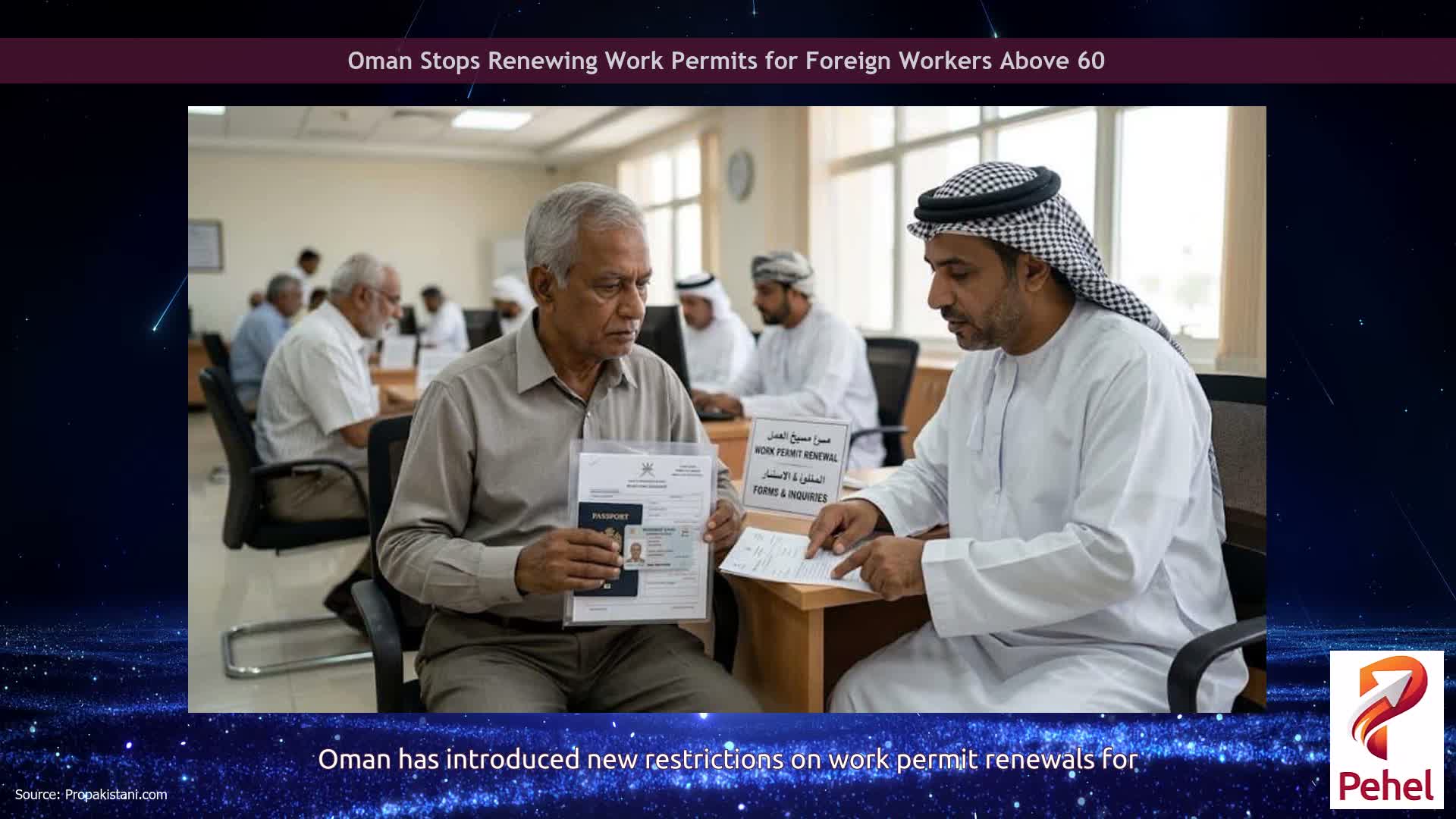 Oman Stops Renewing Work Permits for Foreign Workers Above 60