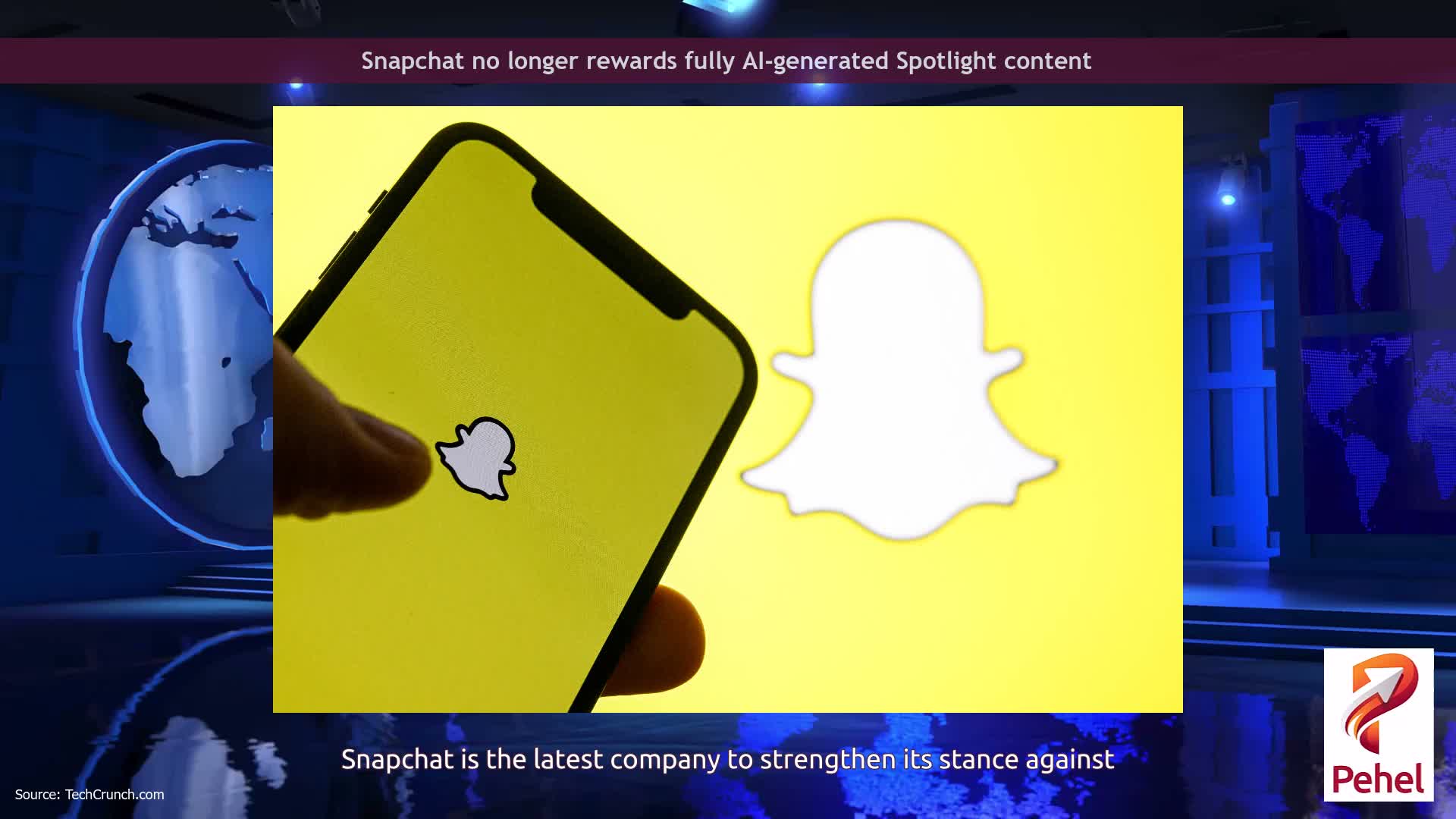 Snapchat no longer rewards fully AI-generated Spotlight content
